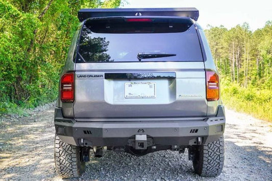 Fab Fours Premium Rear Bumper TL24-Y6751-1 for 2024-2026 Toyota Land Cruiser, premium Fab Fours truck bumper for rugged protection