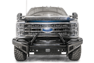 Fab Fours prerunner front bumper FS23-S5962-1 black steel for 2023-2025 Ford F450/F550 Super Duty durable fab fours bumper