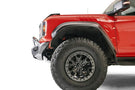 Fab Fours Matrix Prerunner Guard front bumper BR22-X5752-1 for 2022-2024 Ford Bronco Raptor durable winch bumper black