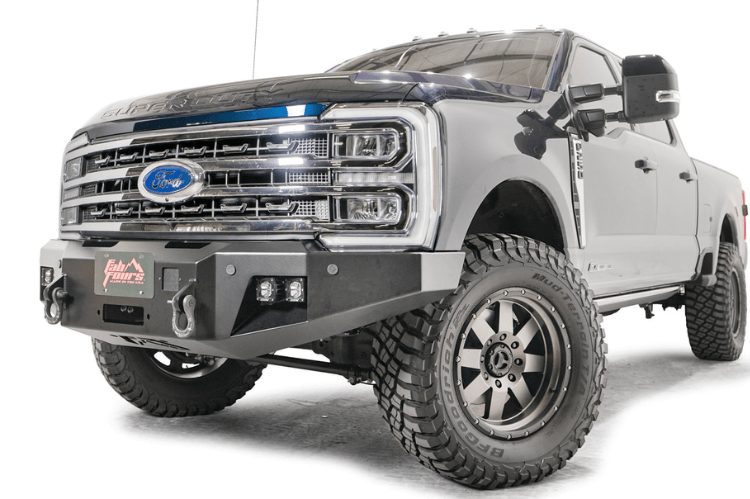 Fab Fours FS23-A5951-1 Ford F250/F350 Superduty 2023-2025 New Premium Front Bumper Winch Ready No Guard