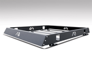 Fab Fours Universal Roof Rack 48" RR48-1 with 2-stage matte black powder coat finish installed on 1999–2016 Ford F250/F350 Super Duty, featuring a durable and stylish roof rack design