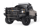 Fab Fours Universal Roof Rack 48" RR48-1 with 2-stage matte black powder coat finish installed on 1999–2016 Ford F250/F350 Super Duty, featuring a durable and stylish roof rack design