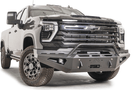Fab Fours Red Steel CH24-RS6162-1  Chevy Silverado 2500/3500 HD 2024-2025 Front Bumper Winch Ready Pre-Runner Guard