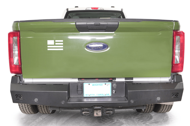 Fab Fours Red Steel FS23-RT5950 Ford F250/F350 Superduty 2023-2025 Rear Bumper