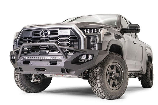 Fab Fours TT22-X5452-1 Toyota Tundra 2022-2025 Matrix Front Bumper Winch Ready Pre-Runner Guard