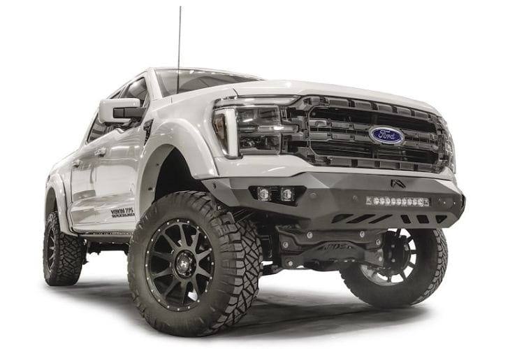 Fab Fours Vengeance front bumper FF24-D6551-1 for 2024-2025 Ford F150 durable Fab Fours F150 front bumper protection
