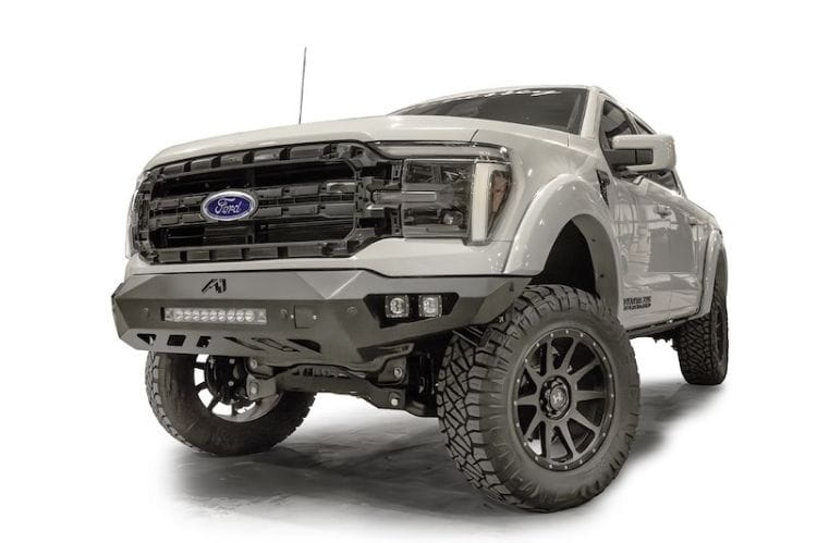 Fab Fours Vengeance front bumper FF24-D6551-1 for 2024-2025 Ford F150 durable Fab Fours F150 front bumper protection