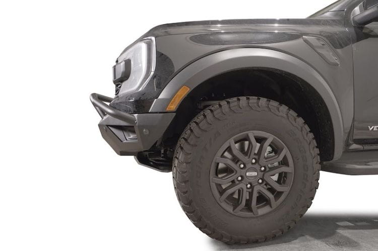 Fab Fours Vengeance Pre Runner front bumper TT24-D6352-1 for 2024-2026 Toyota Tacoma durable Prerunner bumper black finish