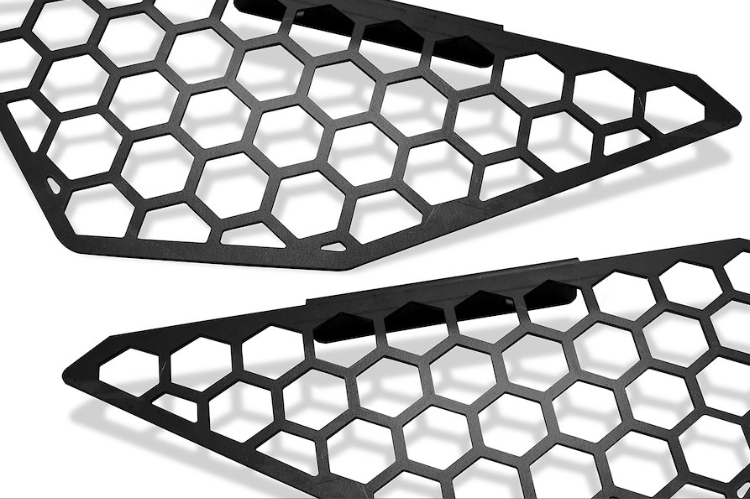 Fab Fours Vengeance Side Light Mesh Cover M5150-1 for added light protection and style.