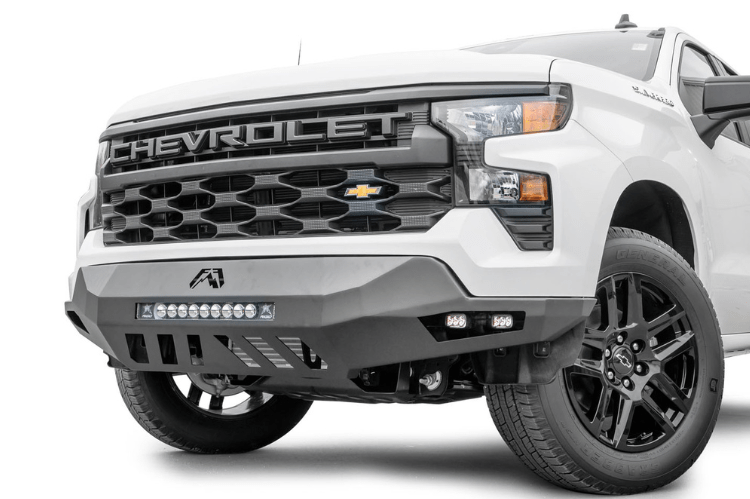 Fab Fours Vengeance Front Bumper No Guard Chevy Silverado 1500 2022-2025 CS22-D5661-1