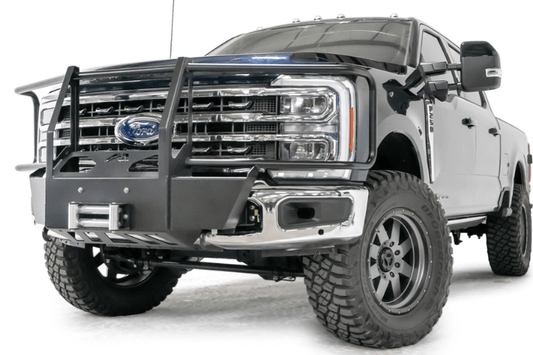 Fab Fours FS23-N5970-1 Ford F250/F350 Superduty 2023-2026 Winch Mount Front Bumper Full Guard