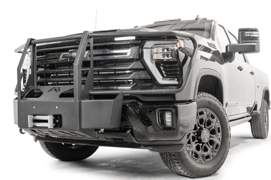 Fab Fours CH24-N6170-1 Chevy Silverado 2500/3500 2024 Winch Mount Front Bumper Full Guard