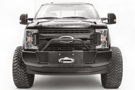 Fab Fours FS17-N4160-1 Ford F250/F350 Superduty 2017-2022 Winch Mount Front Bumper Large Frame