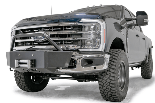 Fab Fours FS23-N5960-1 Ford F250/F350 Superduty 2023-2024 Winch Mount Front Bumper Large Frame