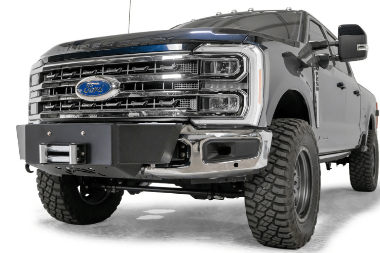 Fab Fours FS23-N5961-1 Ford F450/F550 Superduty 2023-2024 Winch Mount Front Bumper No Guard