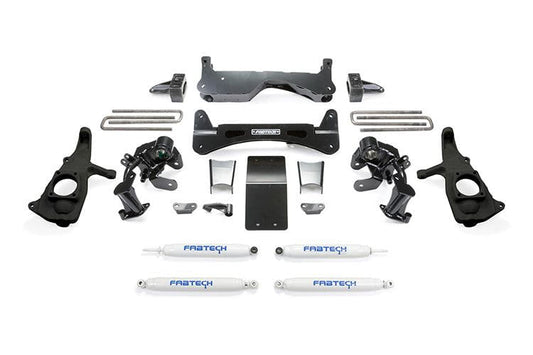 Fab Tech K1051 GMC Sierra 2500HD/3500HD 2014-2018 6" RTS System with Performance Shocks