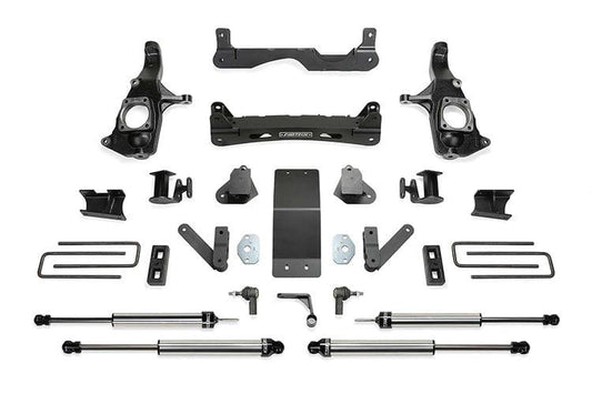 Fab Tech K1121DL Chevy Silverado 2500HD/3500HD 2011-2018 4" Performance System with Dirt Logic 2.25 Shocks