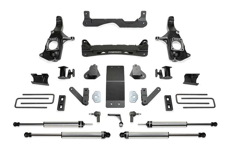 Fab Tech K1121DL Chevy Silverado 2500HD/3500HD 2011-2018 4" Performance System with Dirt Logic 2.25 Shocks