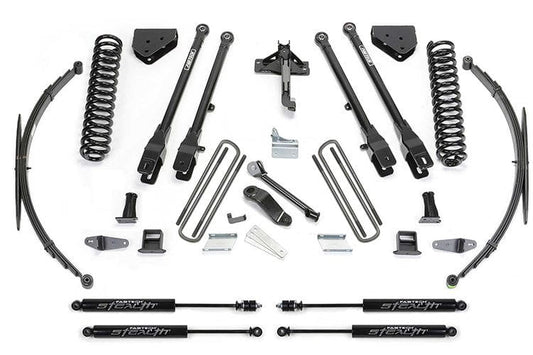 Fab Tech K2129M 2008-2016 Ford F250/F350/F450 Super Duty 8" 4 Link System with Stealth Shocks