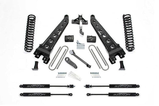 Fab Tech K2211M 2008-2016 Ford F250/F350 Super Duty 4" Radius Arm System with Stealth Shocks