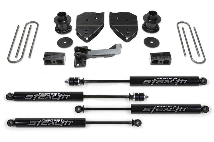 Fab Tech K2213M 2017-2021 Ford F250/F350 Super Duty 4" Budget System with Stealth Shocks