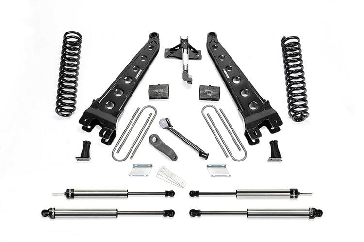 Fab Tech K2253DL 2017-2021 Ford F250/F350 Super Duty 4" Radius Arm System with Dirt Logic Shocks