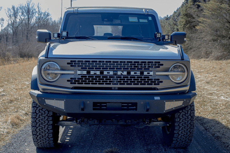 Fishbone Offroad Ford Bronco 2022-2024 Front Bumper Steelhead FB22359