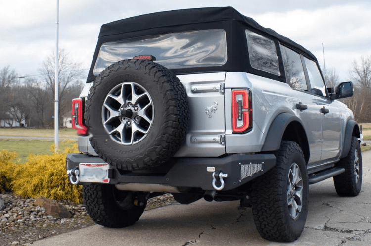 Fishbone Offroad Ford Bronco 2022-2023 Rear Bumper Steelhead FB22360