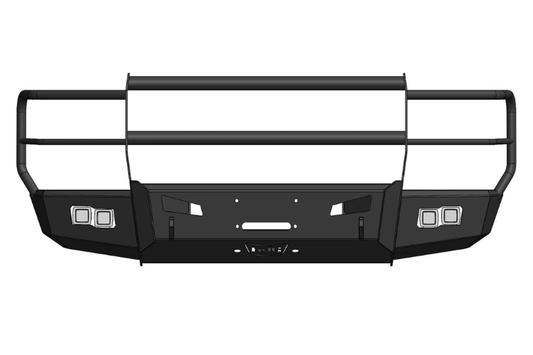 Flog Industries FIFS-F2555-2327F-FG 2023-2027 Ford F250/F350 Superduty Frontier Series Front Winch Bumper Full Guard