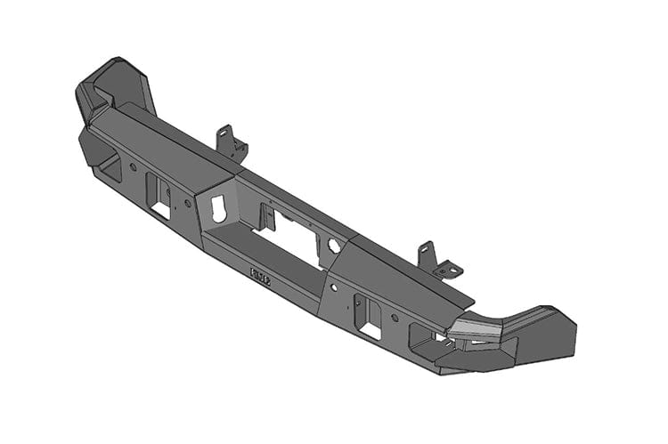 Flog Industries FIDS-C2535-2428R 2024 Chevy Silverado 2500/3500 Demon Series Rear Bumper