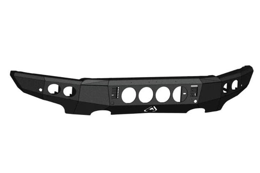 Road Armor Stealth steel front bumper 6221F0B-RD for 2021-2026 Ford Raptor durable steel front bumper round holes black