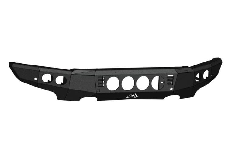 Road Armor Stealth steel front bumper 6221F0B-RD for 2021-2026 Ford Raptor durable steel front bumper round holes black