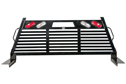 Frontier 110-41-0008 Dodge Ram 2500/3500 2010-2019 Heavy Duty Full Louvered Headache Rack with Lights