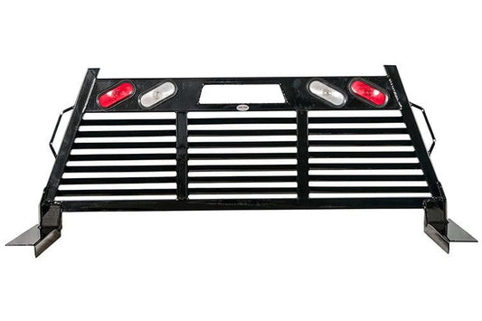 Frontier 110-41-0008 Dodge Ram 2500/3500 2010-2024 Heavy Duty Full Louvered Headache Rack with Lights