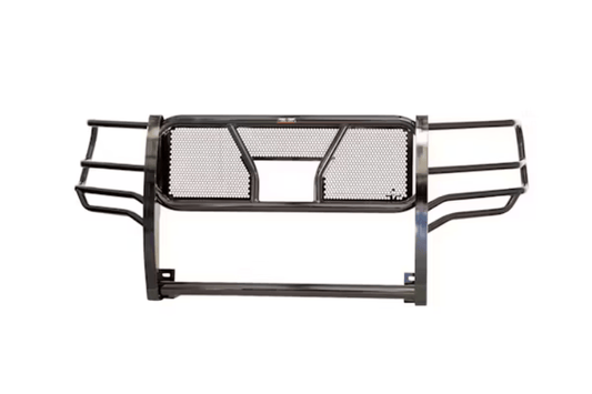 Frontier grille guard 200-51-5006 for 2015–2020 Ford F-150, heavy-duty steel design providing rugged front-end protection.