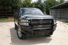 Frontier grille guard with heavy-duty front bumper 300-21-1005 for 2011–2014 Chevy Silverado 2500/3500 – full replacement bumper by Frontier Truck Gear