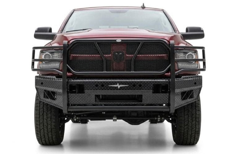 Frontier 300-41-0007 Original Dodge Ram 2500/3500 2010-2018 Front Bumper with Sensor Holes and Light Bar Option