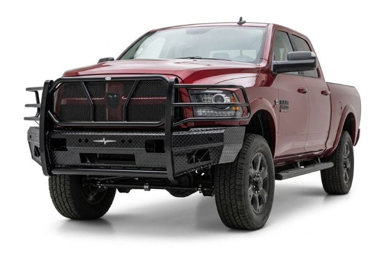 Frontier 300-41-0007 Original Dodge Ram 2500/3500 2010-2018 Front Bumper with Sensor Holes and Light Bar Option