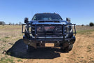 Frontier Steel original front bumper 300-32-4008 for 2024-2026 GMC Sierra 2500HD/3500HD durable heavy duty steel bumper