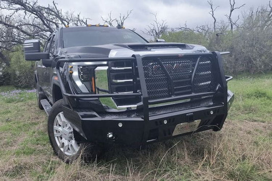 Frontier Heavy Duty front bumper Pro 130-32-4008 for 2024-2026 GMC Sierra 2500HD/3500HD durable truck heavy duty bumper