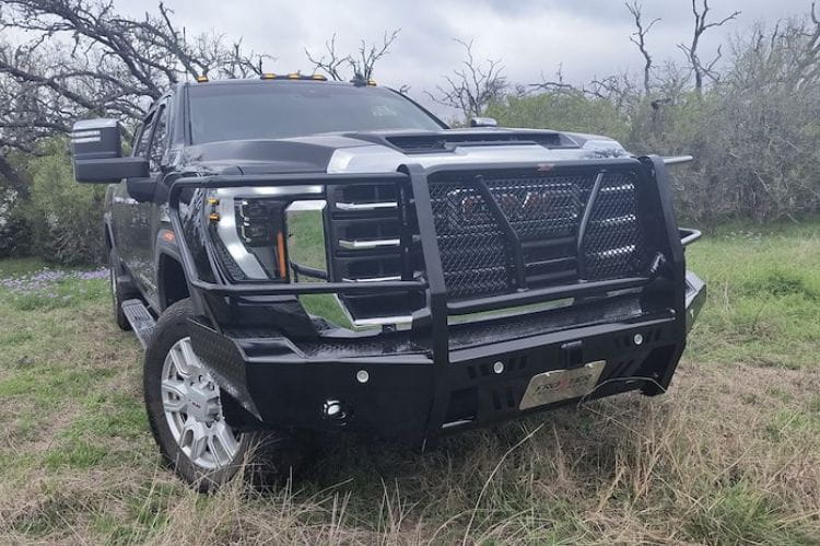 Frontier Heavy Duty front bumper Pro 130-32-4008 for 2024-2026 GMC Sierra 2500HD/3500HD durable truck heavy duty bumper