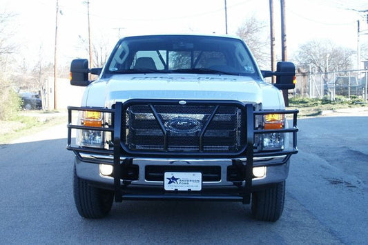 Frontier Truck Gear heavy duty steel grille guard 200-10-8003 for 2008-2010 Ford F250/F350 Superduty durable steel brush guard