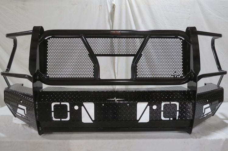 Frontier Steel front bumper 300-52-4009 for 2024-2026 Ford F150 durable diamond steel front bumper black protection