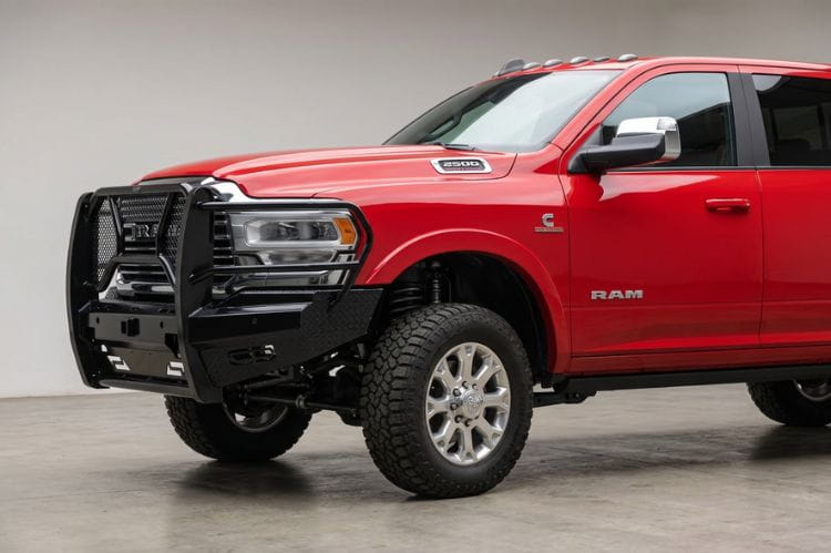 Frontier Pro Front Bumper Replacement for 2025 Dodge Ram 2500 and 3500, heavy-duty steel finish