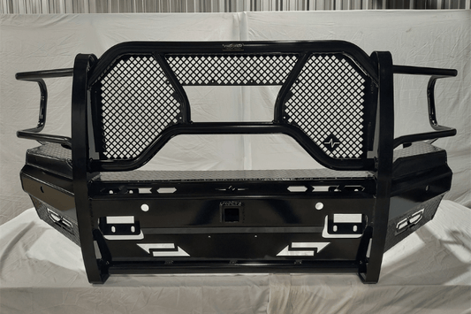 Frontier Pro front bumper replacement with Frontier bumper guard for Ram 2500/3500 2025