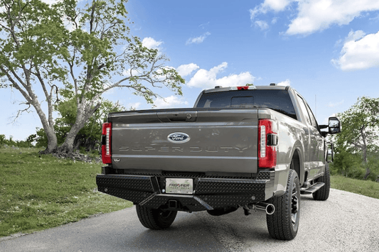 Frontier rear bumper replacement for Dodge Ram 1500 2019–2024 – sturdy frontier back bumper design
