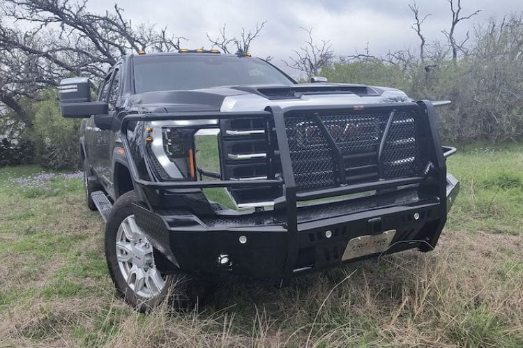 Frontier Truck original front bumper 130-32-4007 for 2024-2026 GMC Sierra 2500HD/3500HD durable heavy duty truck bumper