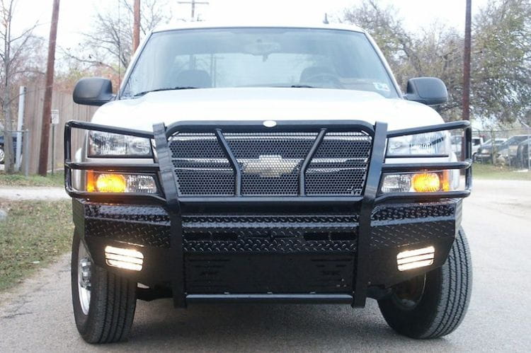 Frontier Truck front bumper grille guard 300-20-3005 for 2003-2006 Chevy Silverado 2500HD/3500 heavy duty grille guard bumper