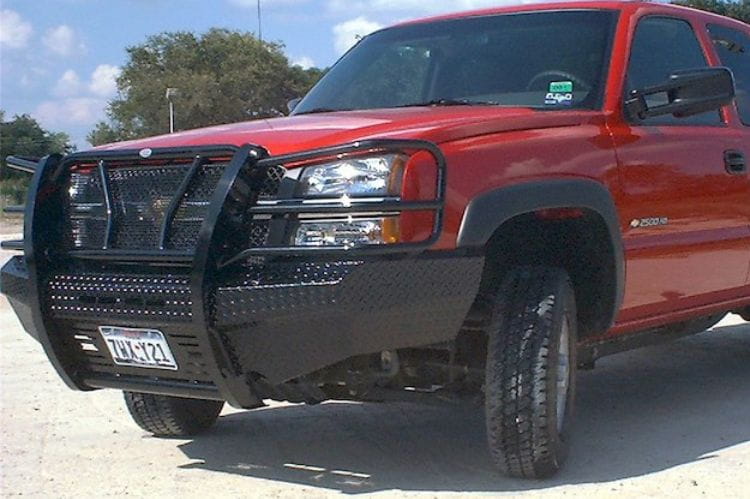 Frontier Truck front bumper grille guard 300-20-3005 for 2003-2006 Chevy Silverado 2500HD/3500 heavy duty grille guard bumper