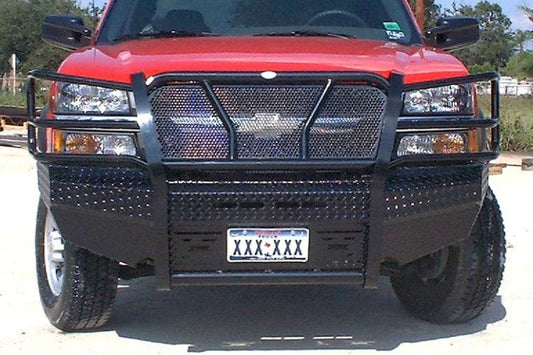 Frontier Truck front bumper grille guard 300-20-3005 for 2007 Chevy Silverado 2500HD/3500 Classic heavy duty grille guard bumper